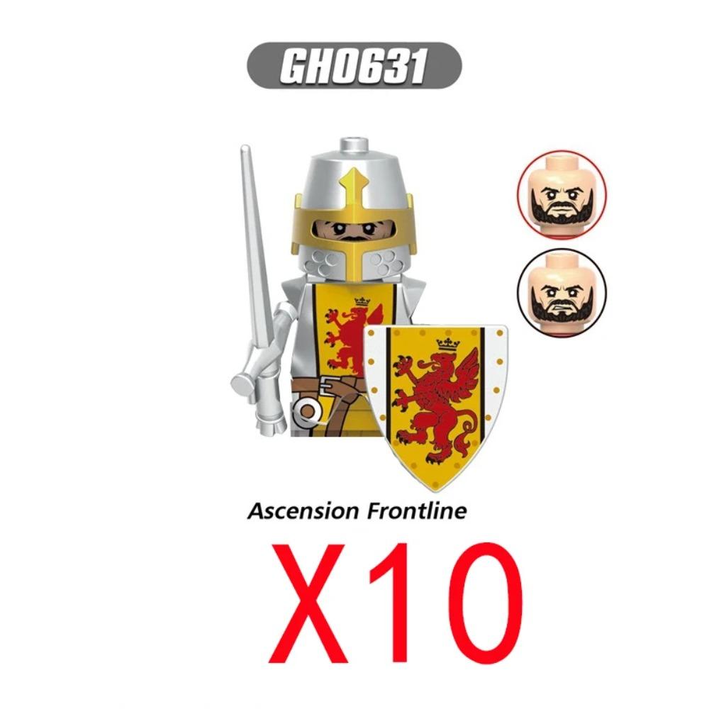 Средневековые Военные Строительные Блоки Фигурки Солдат Подарки Оружие Щиты Шлемы Левенгерц Тевтонские Рыцари Ополченец Крестьянин MOC