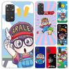 Чехол для телефона Dr Slump Arale Аниме для Xiaomi Redmi Note 15 14 14S 13 12S 12 Pro 11S 11 Plus 11T 11E 10S Мягкий чехол-накладка Печатный корпус Красный