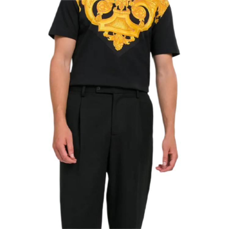 Versace Barocco-print T-shirt 1012174-1A10245-5B000