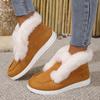 Women Plush and Thicken Casual Fashion Shoes Sneakers Warm Snow Boots