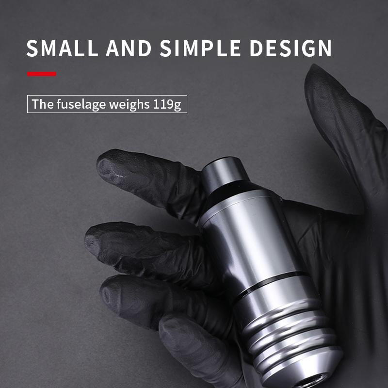 Powerful Motor Tattoo Pen Machine Rotary Professional Short Cartridge Needle Pen Type Tattoo Machine  Aluminum Alloy Body