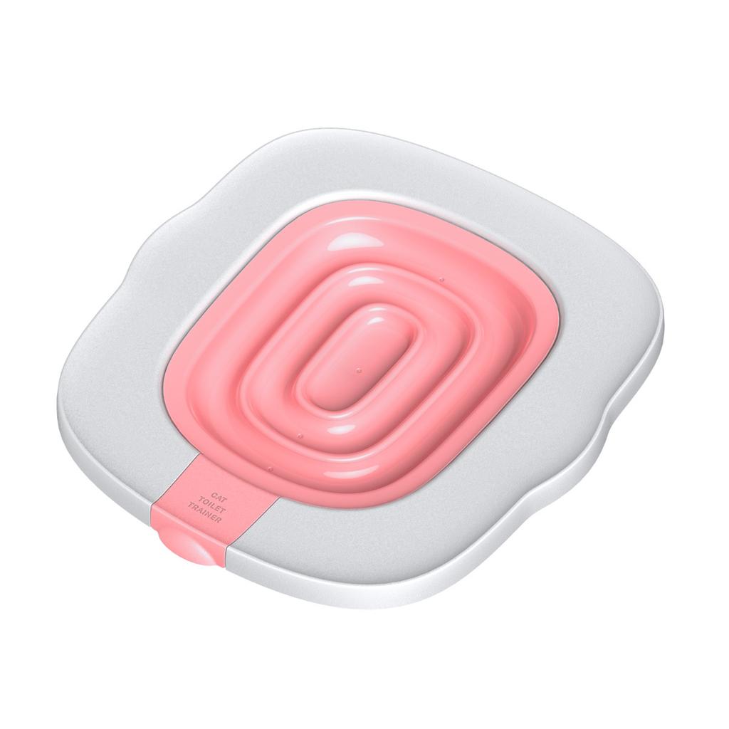 Практичные наборы для обучения кошек пользованию туалетом со съемным поддоном, многоразовый кошачий туалет для путешествий
