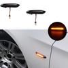 Smoke LED Side Marker Lights Turn Signal Lamp For BMW 1 3 Series E90 E91 E93 E46