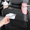 3 In 1 Car Seat Back Cup Holder Storage Box Tissue Box With Hook Auto Backseat Organizer Car Phone Holder For Auto Interior