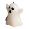 Halloween Cute Ghost Candle Creative Ghost Atmosphere Candle Multifunctional Desktop Ghost Candle for Home Bedroom
