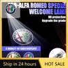 Car Sticker For Alfa Romeo 159 147 2pcs LED Car Emblem Logo Door Welcome Light Projector Lamp Ghost Shadow For Alfa Romeo Stelvi zj3