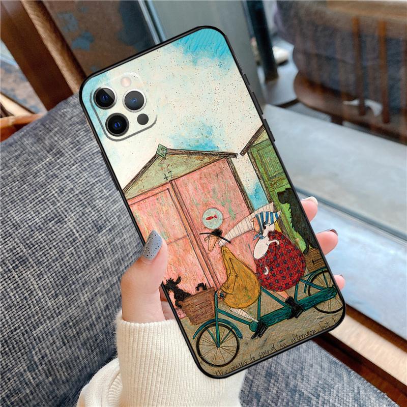 Sam Toft Art Abstract Landscape Bumper Protection Case For iPhone 17 Pro Max 17 Air Soft Cover