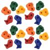 VidaXL 20 Pcs Climbing Stones Multicoloured PE