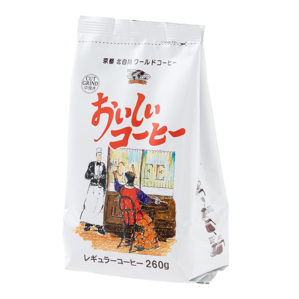 WORLD COFFEE Delicious Coffee 260g X 12 Bags [medium Ground]
