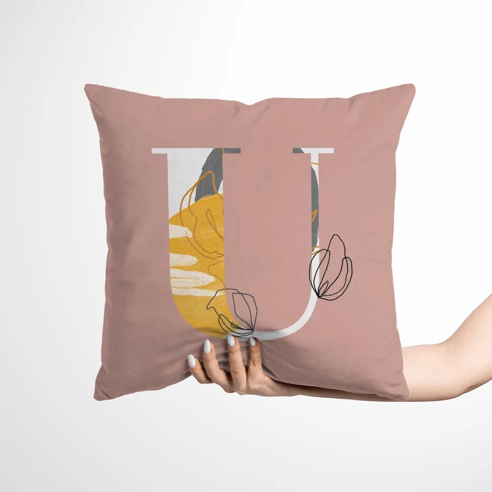 Современные товары для украшения дома Английские буквы Наволочка для подушки x Наволочки Чехлы для подушек Декоративные подушки Диван