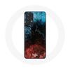 Case - MANIACASE - Samsung Galaxy A13 5G - Silicone - Abstract - Red Black Blue