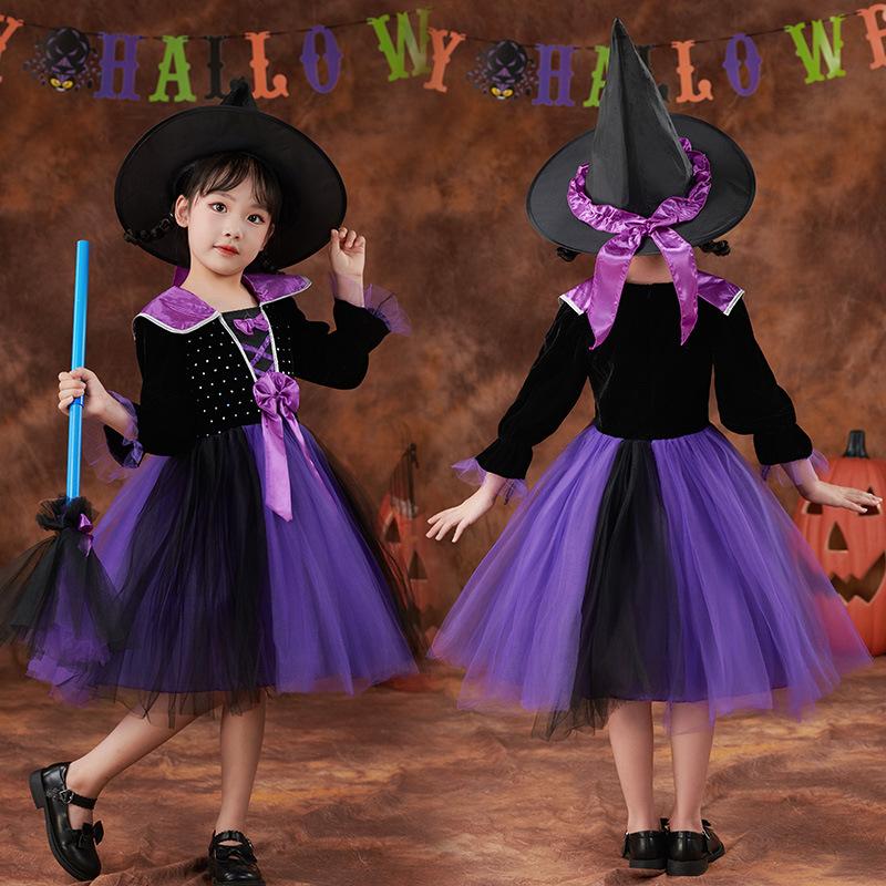 Halloween Party Costume Cute Witch Bat Dress Up Halloween Party COS Dress Up