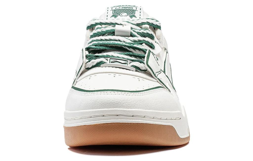 Women's Sneakers Li-Ning Li Ning Yuebai Wear resistant And Lightweight Low top Skateboard Shoes Women's White