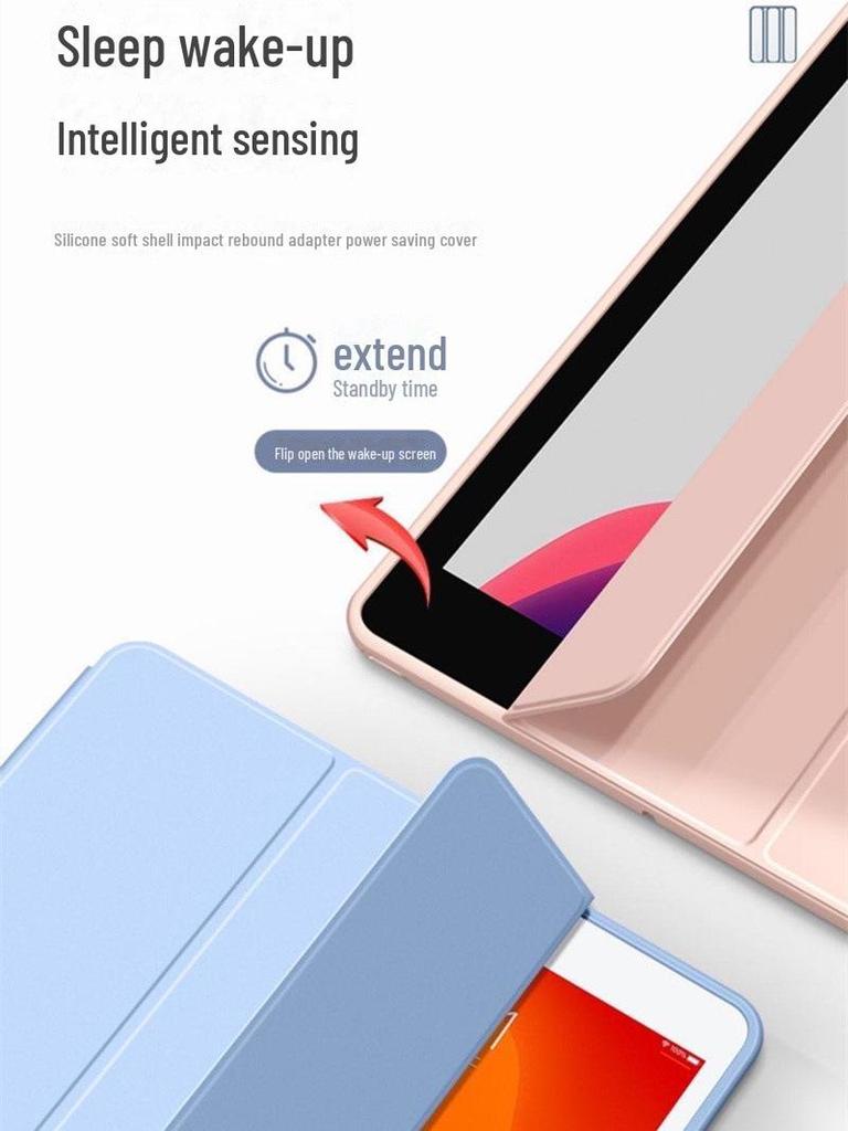 Защитный чехол для iPad 10,9" с гнездом для стилуса: Совместимо с Air 11, Pro 13, Soft Shell для iPad 10.2, соответствует цвету