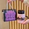 A High Value Cartoon Kettle for A Girl's Best Friend's Birthday Gift Practical Ceramic Mug Souvenir Gift Box