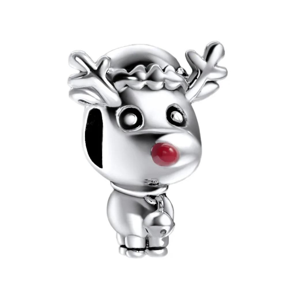 Newest 925 Silver Charm Bracelet Women Jewelry Cute Animals Series Duck Lion Design