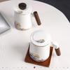 Tea Infuser Ceramic Mug
