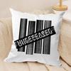 U-Undefeated Trend Cushion Cover Soft Plush Fabric Double-Sided Printed Sofa Cushion Cover for All Seasons Home Decor Gift