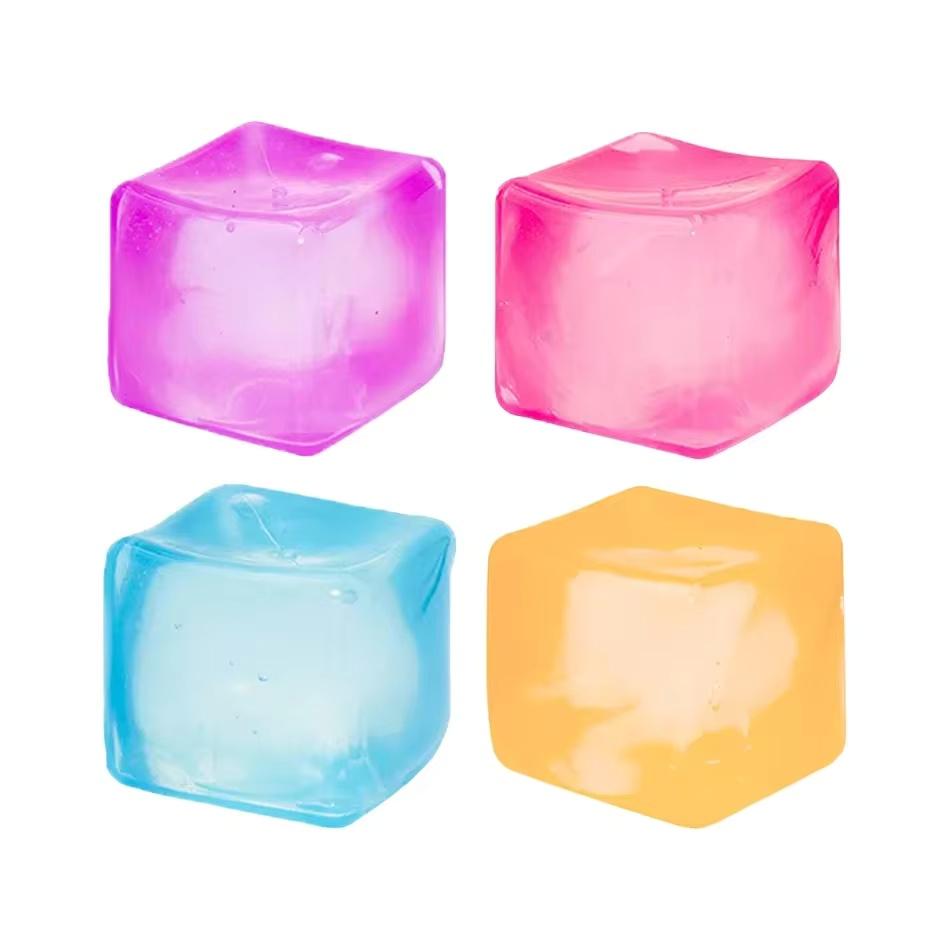 Schylling Needoh Nice Cube Сенсорный Nice-Sicle Снятие Стресса Мягкий Куб Против Тревоги Сжимаемый Объект Для Концентрации Популяция С СДВГ