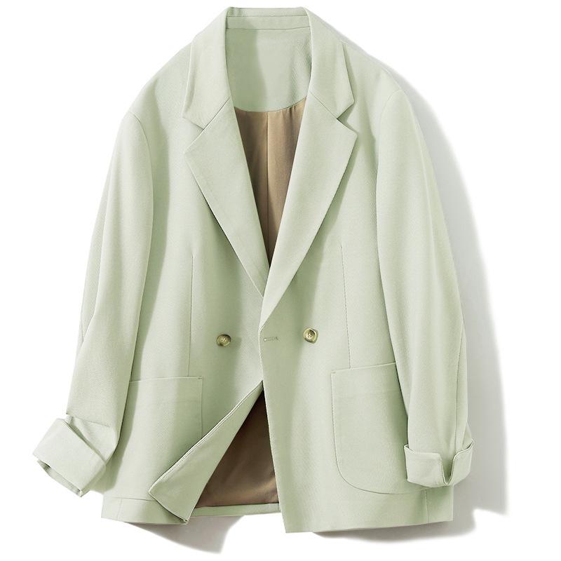 Мужской высококачественный свободный пиджак в корейском стиле — красивый, стильный, зрелый дизайн для весны и лета