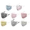 Washable Breathable Face Mask Anti-UV Sunscreen Mask Fashion Cotton Printing Mask  Outdoor Sports