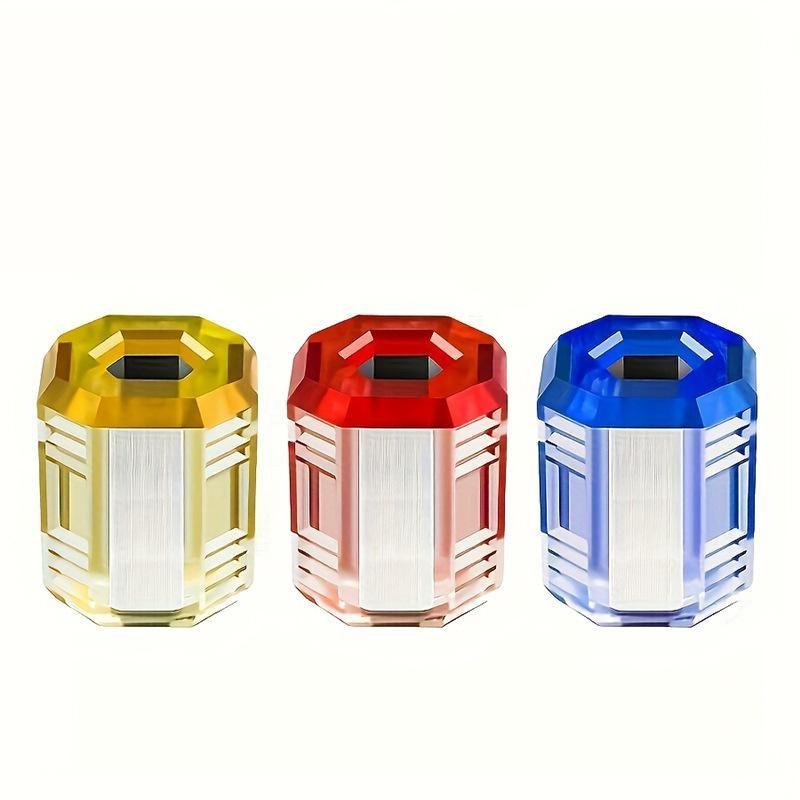 1/3/5Pcs Universal 1/4 Batch Head Colored Magnetic Coil Metal Screwdriver Head Magnetizer Electric Tool Accessory Set