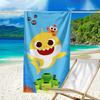 Ultra-Soft Beach Towel with Shark Theme,Ideal for Pool - Camping, Diving - Perfect Travel Essential, Vibrant Beach Towel.