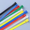 50Pcs Plastic Reusable Cable Zip Tie Nylon May Wrap Straps Ties Slipknot Loose Slipknotrecycle Organizer Detachable Bundle
