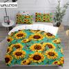 Винтажный комплект постельного белья с изображением подсолнуха Ван Гога King Queen Double Full Twin Single Size