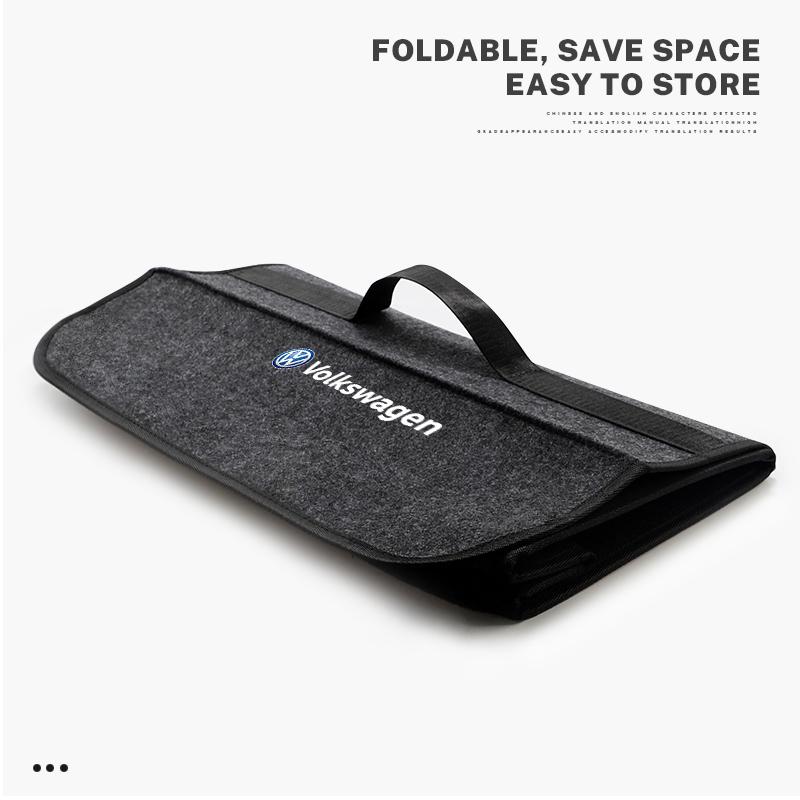 BIG1 Car Storage Bag Folding Travel Tidying Box Trunk Tools Case For VW Golf Polo GTI Tiguan Touran Jetta Passat CC T5 Magotan Arteon