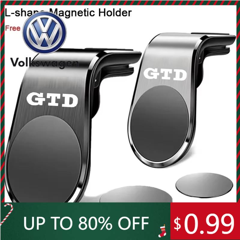 2026 Hot For VOLKSWAGEN VW Car Magnetic Phone Holder for Volkswagen GTD 2025 Golf 4 5 7 MK2 MK4 MK5 MK6 MK7 MK8 Air Outlet Mount