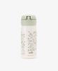Afternoon Tea Living HS99 Flower Art One-Touch Thermos Bottle, 350ml, Green