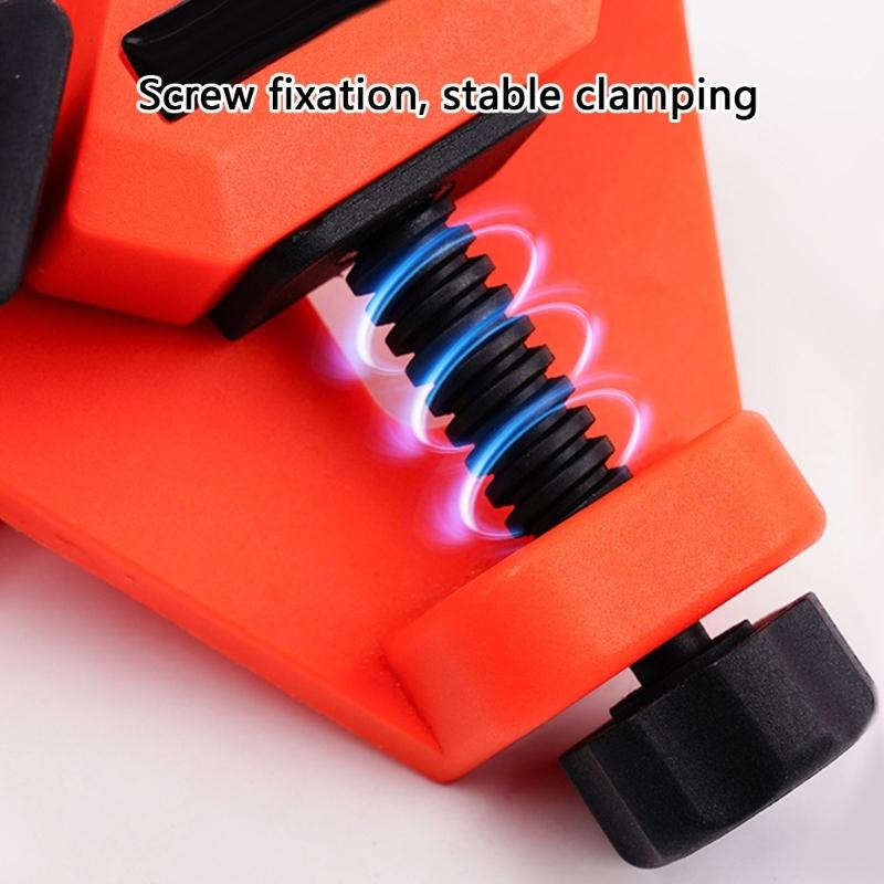 Metal Structure Adjustable Corner Clamp Right angles Clamp Ensures Perfect 90 Degree Alignment Uprgades for Woodworkers