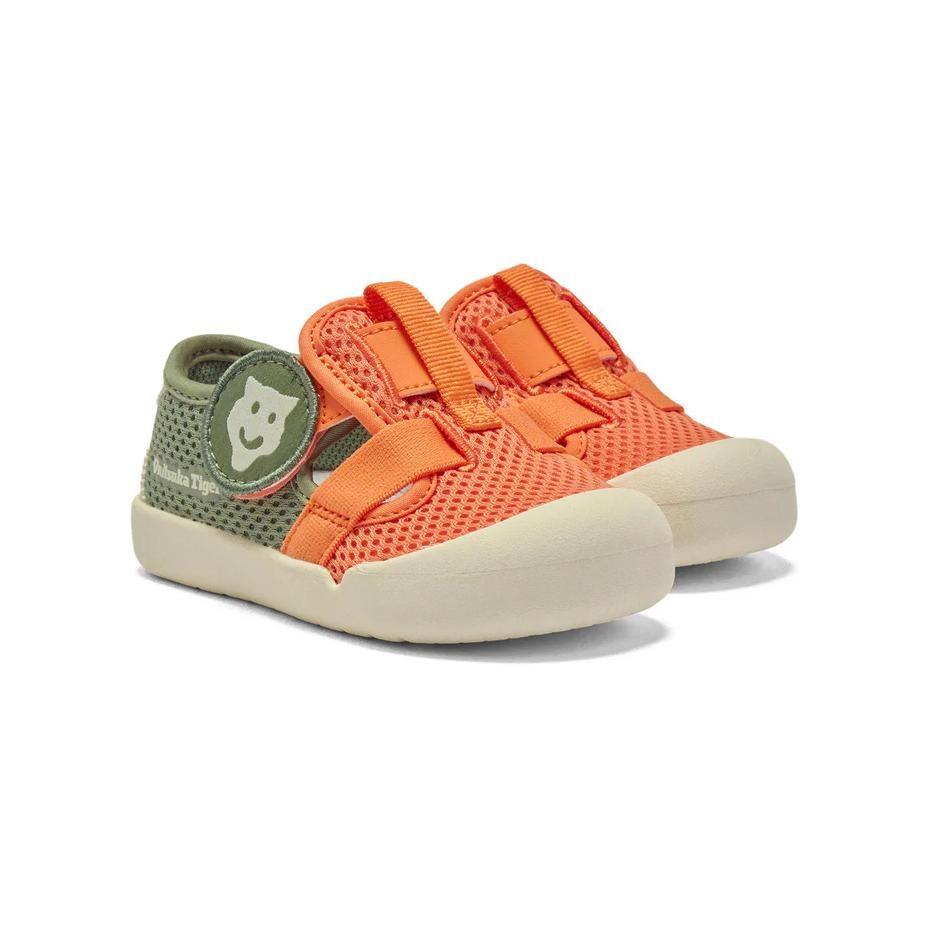 (ТД) Onitsuka Tiger Mexico 66 САНДАЛИ 'Mikan Orange Lichen Green' Детские 1184A199-800