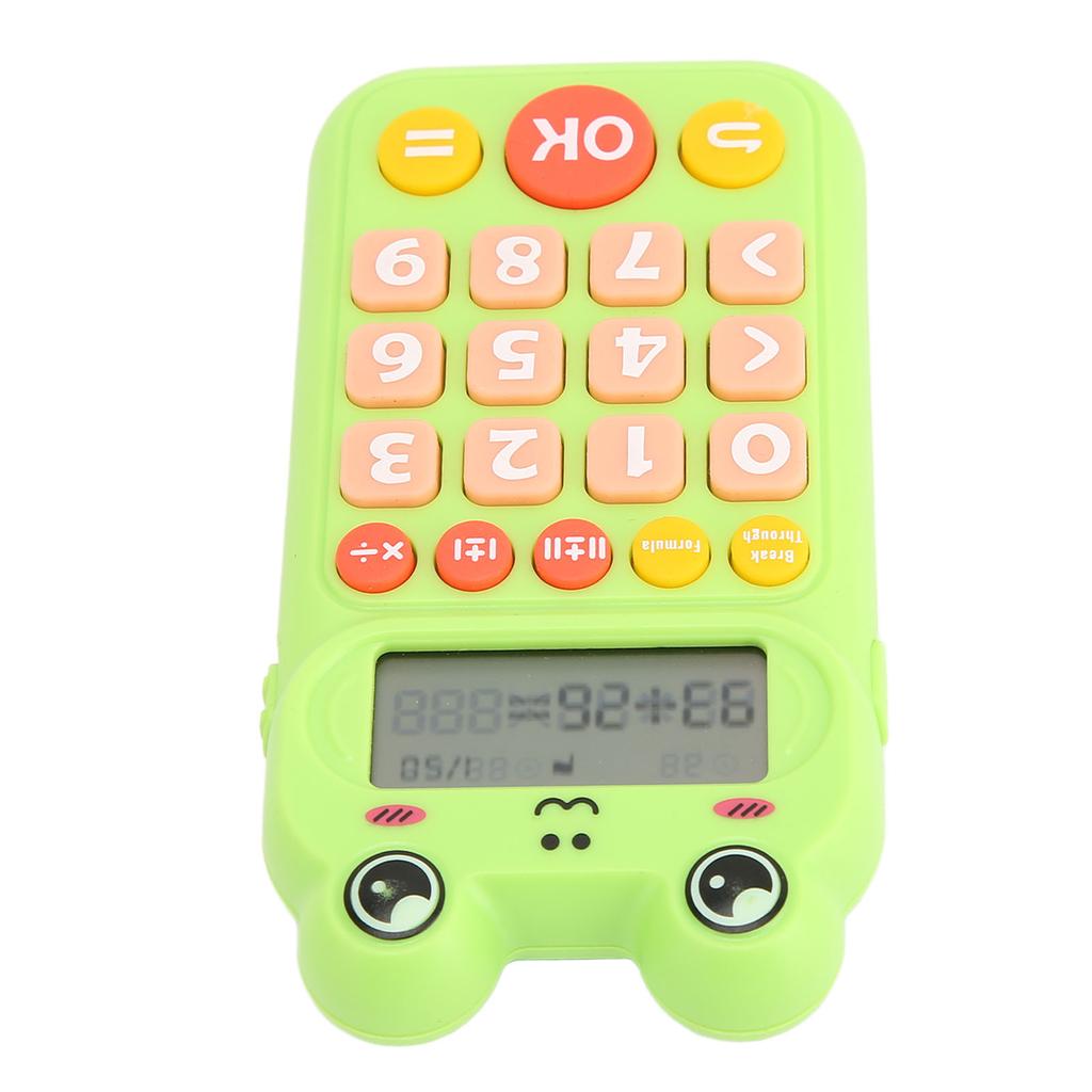 Kids Oral Arithmetic Toy Clear Voice Prompts LCD Screen Portable Arithmetic Exercise Toy for Entertainment for Learning