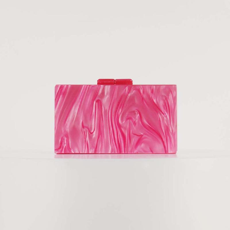 Evening Bag Clutch Acrylic Crossbody Wedding Pearl New Banquet Shoulder Lady Bags Designer Handbag Ladies Purse Luxury Party Red