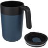 Glass "Nordia" 400 ml recycled double-wall mug Dark blue