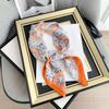 New Sweet Little Daisy Silk Scarf Women's Fashion Printed Square Scarf 70cm Versatile Professional Decorative Scarf