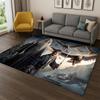 Classic L-Lord of The Rings H-Hobbit Carpet Rug for Bedroom Living Room Sofa Playroom Doormat Home Decor,Kid Area Rug Non-slip