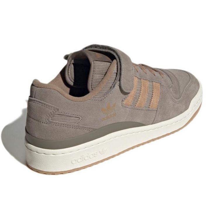 adidas Originals Forum 84 Low Вельвет Земля Замша Ретро Повседневные Прочные Легкие Низкие Кроссовки Унисекс Коричневый GX4564