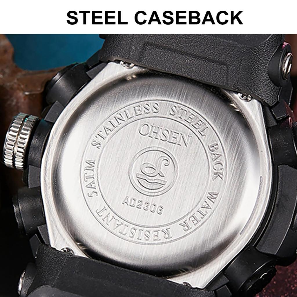 Спортивные часы с силиконовым резиновым ремешком LED кварцевые военные тактические часы Календарь День недели Будильник Хронограф Аксессуары День рождения Годовщина