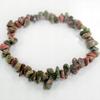 Bracelet with Natural Stones - Unakite
