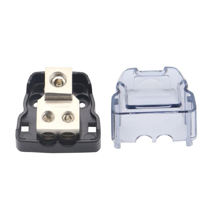 Electrical Wire Connector Box Circuit Safe Power Splitter, 1 Input 2 Output, with Self Tapping Screws & Hexagonal Keys