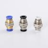 Pneumatic Quick Push-in Bulkhead Connector for PU Tubing, PM-8