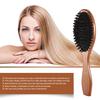 Natural Boar Bristle Hair Brush Comb Oval Anti-static Paddle Massage Scalp