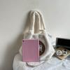 Plush Large Capacity Tote Bag Women's Shoulder Bag Commuter Underarm Bag