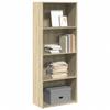 VidaXL Bookcase Sonoma Oak 60x30x152 Cm Engineered Wood, Shelf, Bookshelf, Book Support, Cabinet of 857910
