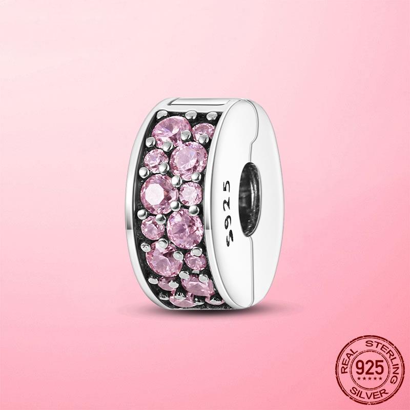 Застежка-зажим, цепочка-зажим из серебра 925 пробы, подвески-звездочки, бусины-стопоры, оригинальный браслет dora, оригинальные украшения своими руками