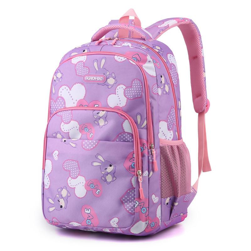 Rabbit Children Pattern Schoolbag Large Capacity Breathable Backpack Student