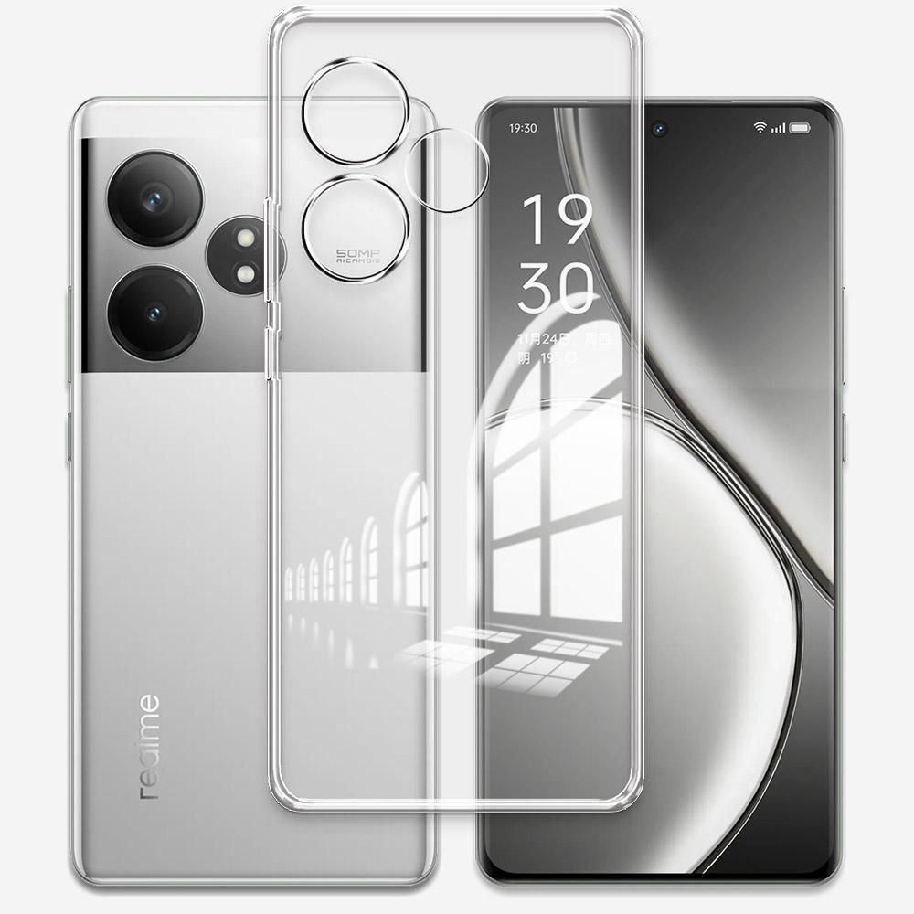 Чехол для Realme GT 6T, прозрачный силиконовый мягкий чехол для телефона Realme GT Neo6 SE, прозрачный противоударный чехол для Realme GT Neo6 /GT 6 Coque
